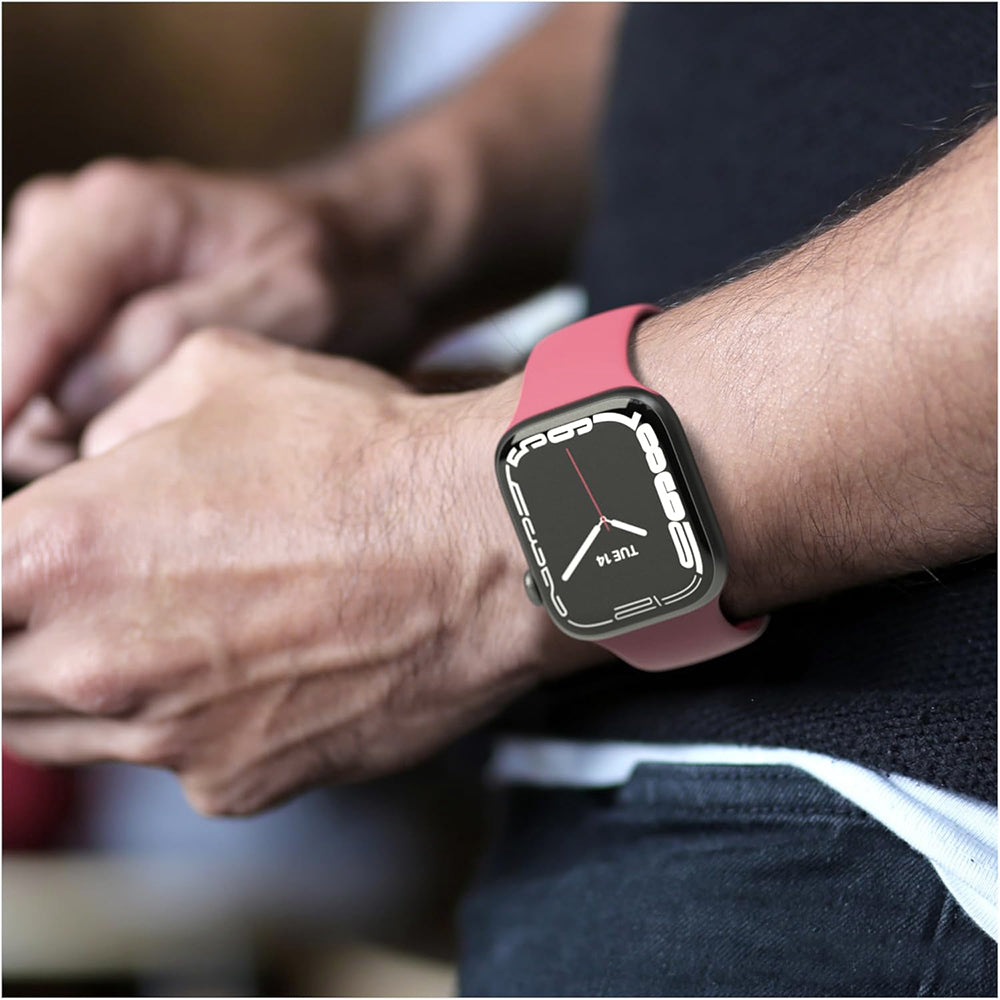 Correa Techsuit W031 para Apple Watch 42mm / 41mm / 40mm / 38mm Series, Rosa