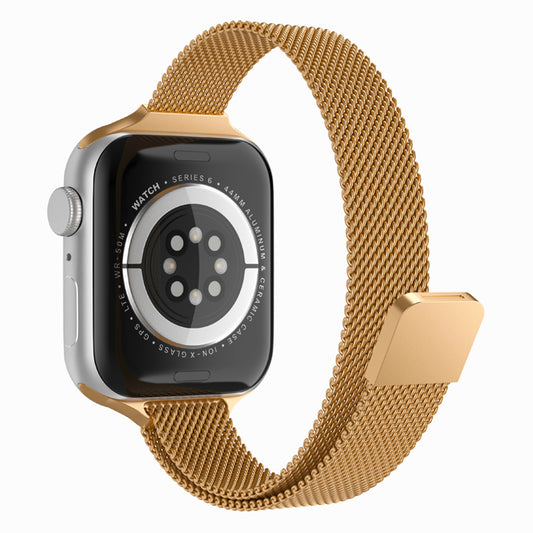 Correa Techsuit W034 para Apple Watch 42mm / 41mm / 40mm / 38mm Series, Dorada