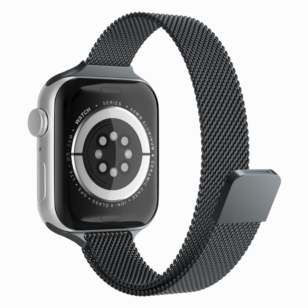 Correa Techsuit W034 para Apple Watch 49mm / 46mm / 45mm / 44mm / 42mm Series, Negra