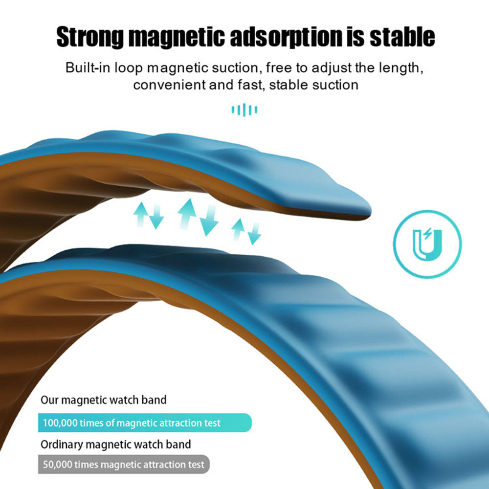 Correa Techsuit W035 para Apple Watch 42mm / 41mm / 40mm / 38mm Series, Turquesa