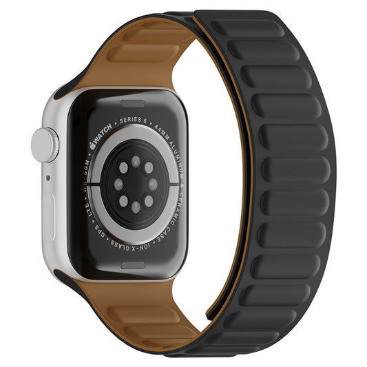 Correa Techsuit W035 para Apple Watch 49mm / 46mm / 45mm / 44mm / 42mm Series, Negra