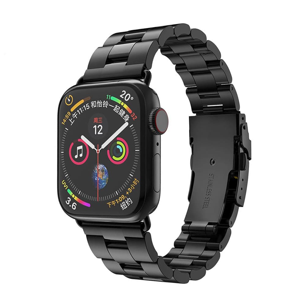 Correa Techsuit W036 para Apple Watch 42mm / 41mm / 40mm / 38mm Series, Negra