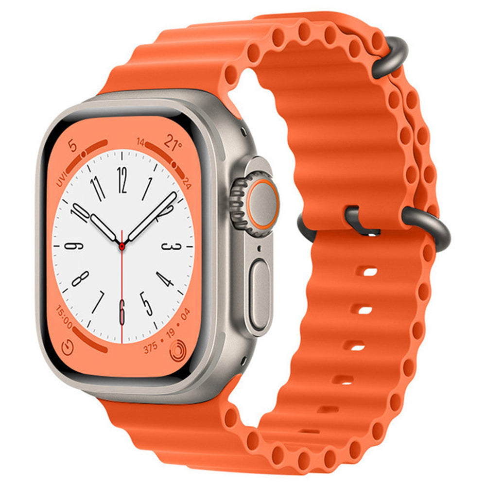 Correa Techsuit W038 para Apple Watch Series 49mm / 46mm / 45mm / 44mm / 42mm, Naranja