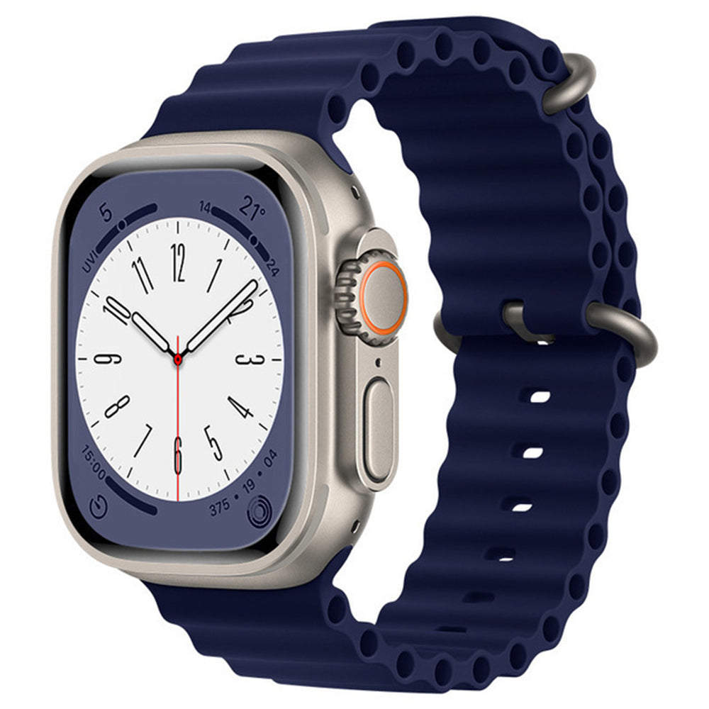 Correa Techsuit W038 para Apple Watch 42mm / 41mm / 40mm / 38mm Series, Azul Oscuro
