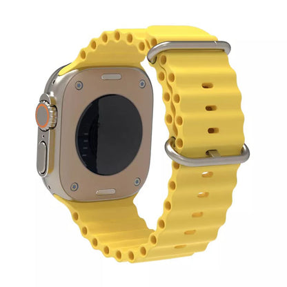 Correa Techsuit W038 para Apple Watch 42mm / 41mm / 40mm / 38mm Series, Amarilla