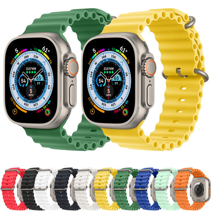 Correa Techsuit W038 para Apple Watch 42mm / 41mm / 40mm / 38mm Series, Verde