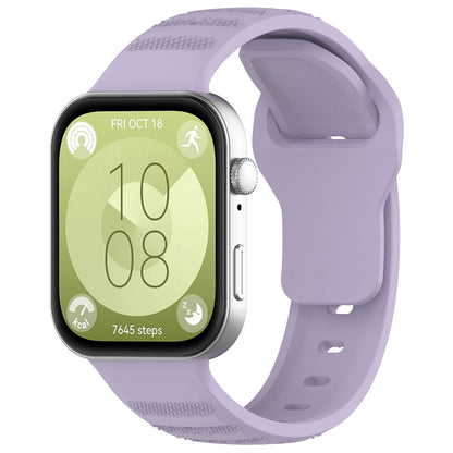 Correa Techsuit W050 para Huawei Watch Fit 4 Pro / Watch Fit 4 / Watch Fit 3, Morado