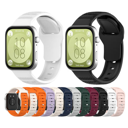 Correa Techsuit W050 para Huawei Watch Fit 4 Pro / Watch Fit 4 / Watch Fit 3, Negra