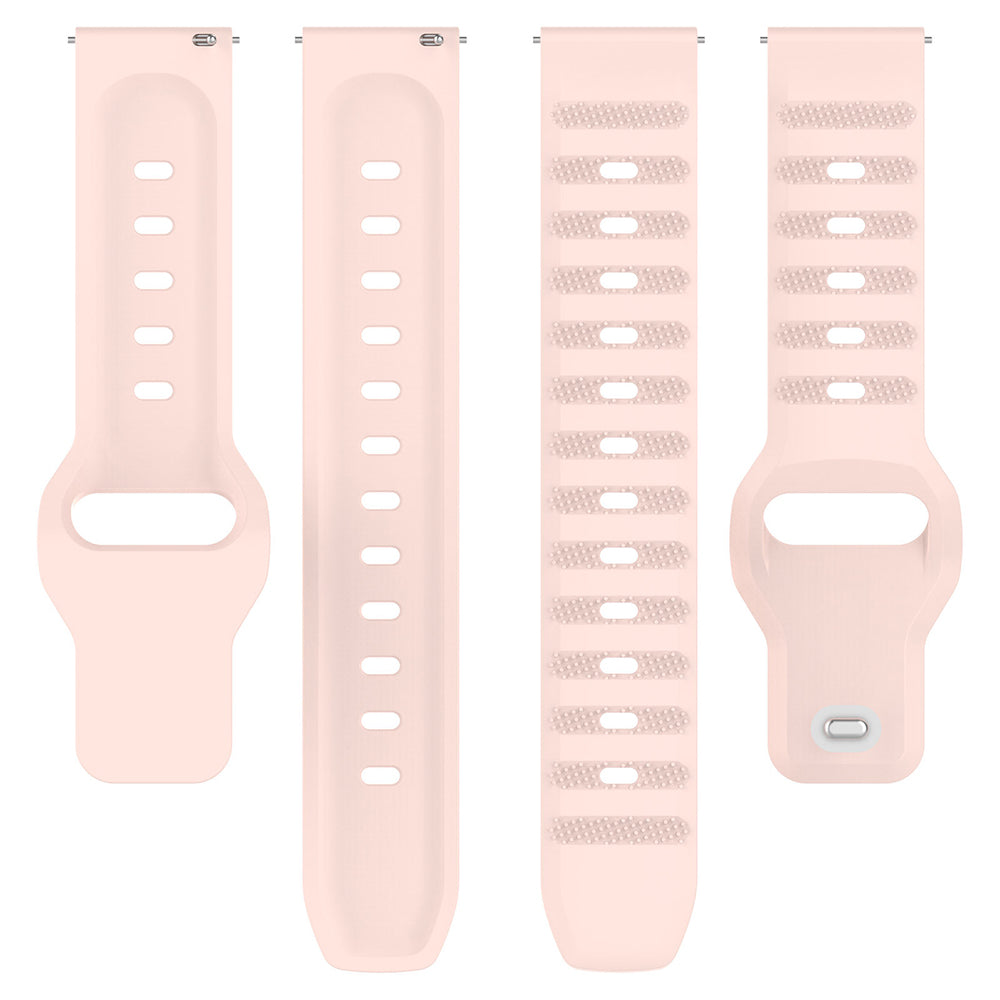 Correa Techsuit W050 para Huawei Watch / Xiaomi Watch Series, 22mm, Rosa.