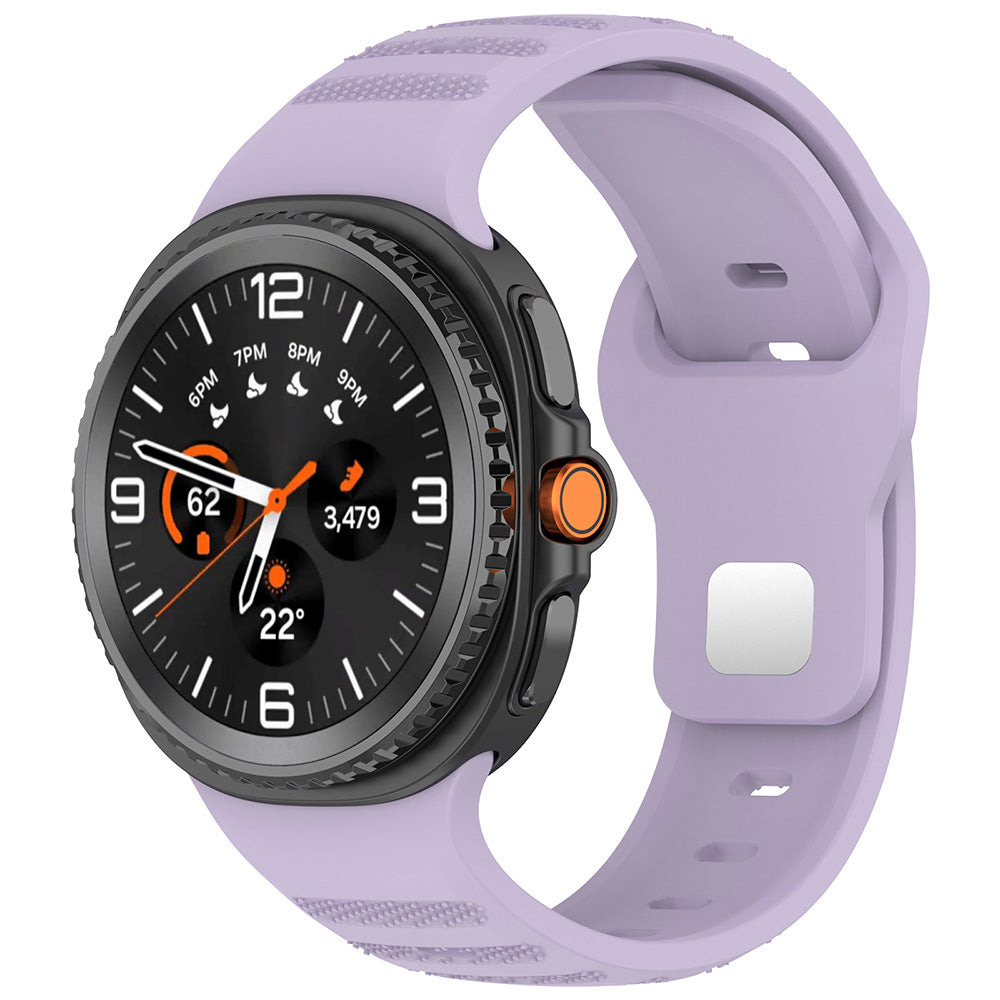 Correa Techsuit W050 para Samsung Galaxy Watch 8 Classic / Watch8 44mm / Watch 8 40mm, Morado