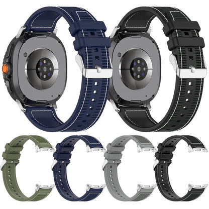 Correa Techsuit W051 para Samsung Galaxy Watch 8 Classic / Watch8 44mm / Watch 8 40mm, Gris