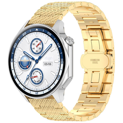 Techsuit W052 Strap for Huawei Watch / Xiaomi Watch Series, 22mm, Gold
