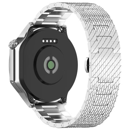 Correa Techsuit W052 para Samsung Galaxy Watch / Huawei Watch Series, 20mm, Plateada