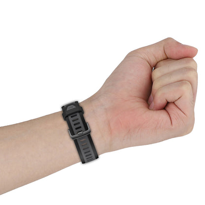 Correa Techsuit W053 para Huawei Watch / Garmin Watch Series, 18mm, Blanca