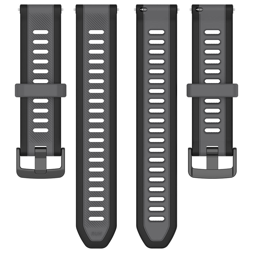 Correa Techsuit W053 para Huawei Watch / Garmin Watch Series, 18mm, Blanca