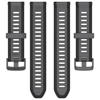 Correa Techsuit W053 para Huawei Watch / Garmin Watch Series, 18mm, Blanca