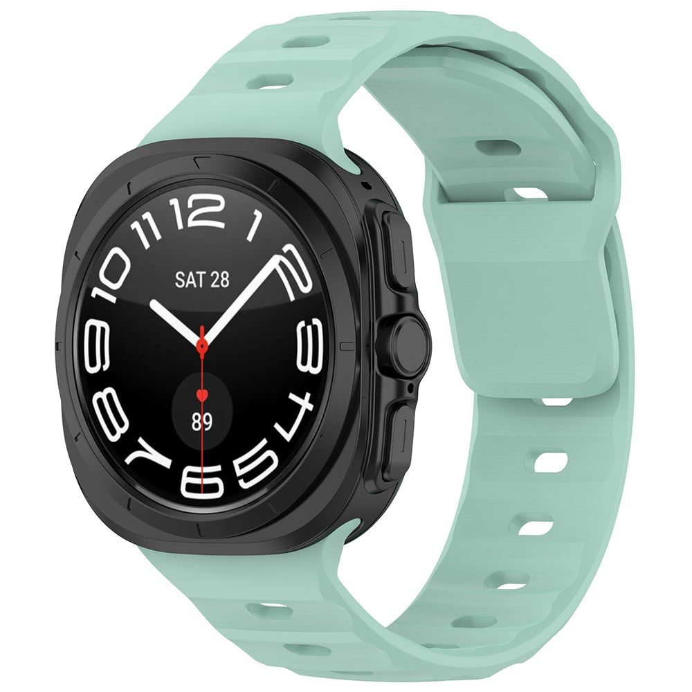Correa Techsuit W055 para Samsung Galaxy Watch Ultra, Verde Claro