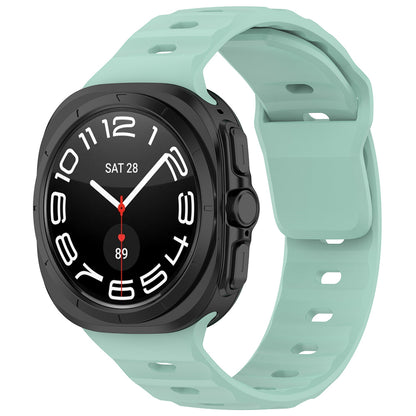 Correa Techsuit W055 para Samsung Galaxy Watch Ultra, Verde Claro