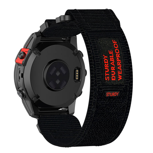 Correa Techsuit W057 para Garmin Instinct / Approach / Fenix Watch Series, 20mm, Negra