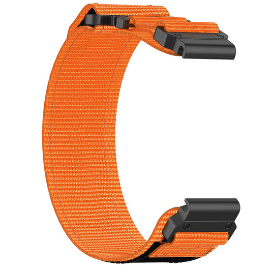 Correa Techsuit W057 para Garmin Instinct / Approach / Fenix Watch Series, 20mm, Naranja