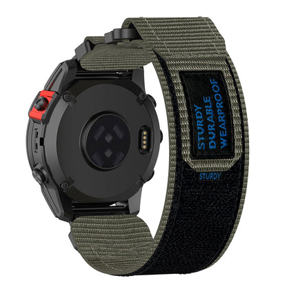 Correa Techsuit W057 para Garmin Watch Fenix / Forerunner Series, 22mm, Gris