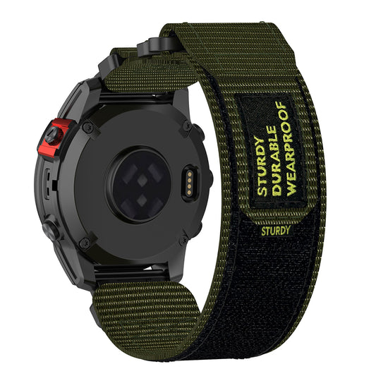 Correa Techsuit W057 para Garmin Watch Fenix / Forerunner Series, 22mm, Verde