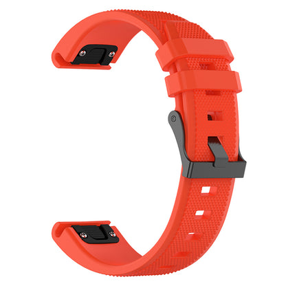 Correa Techsuit W058 para Garmin Watch Fenix / Forerunner Series, 22mm, Naranja