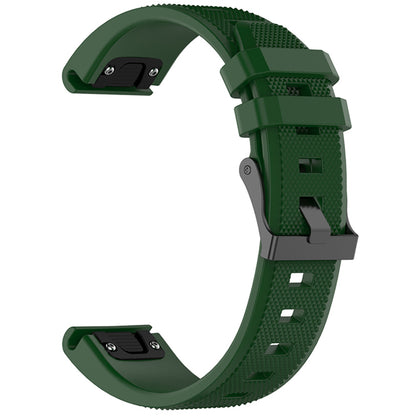 Correa Techsuit W058 para Garmin Watch Fenix / Forerunner Series, 22mm, Verde Oscuro