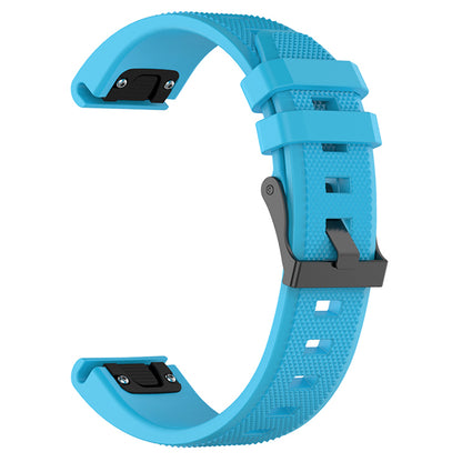 Correa Techsuit W058 para Garmin Watch Fenix Series, 26mm, Azul