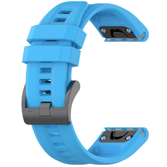 Correa Techsuit W060 para Garmin Watch Fenix / Forerunner Series, 22mm, Azul.