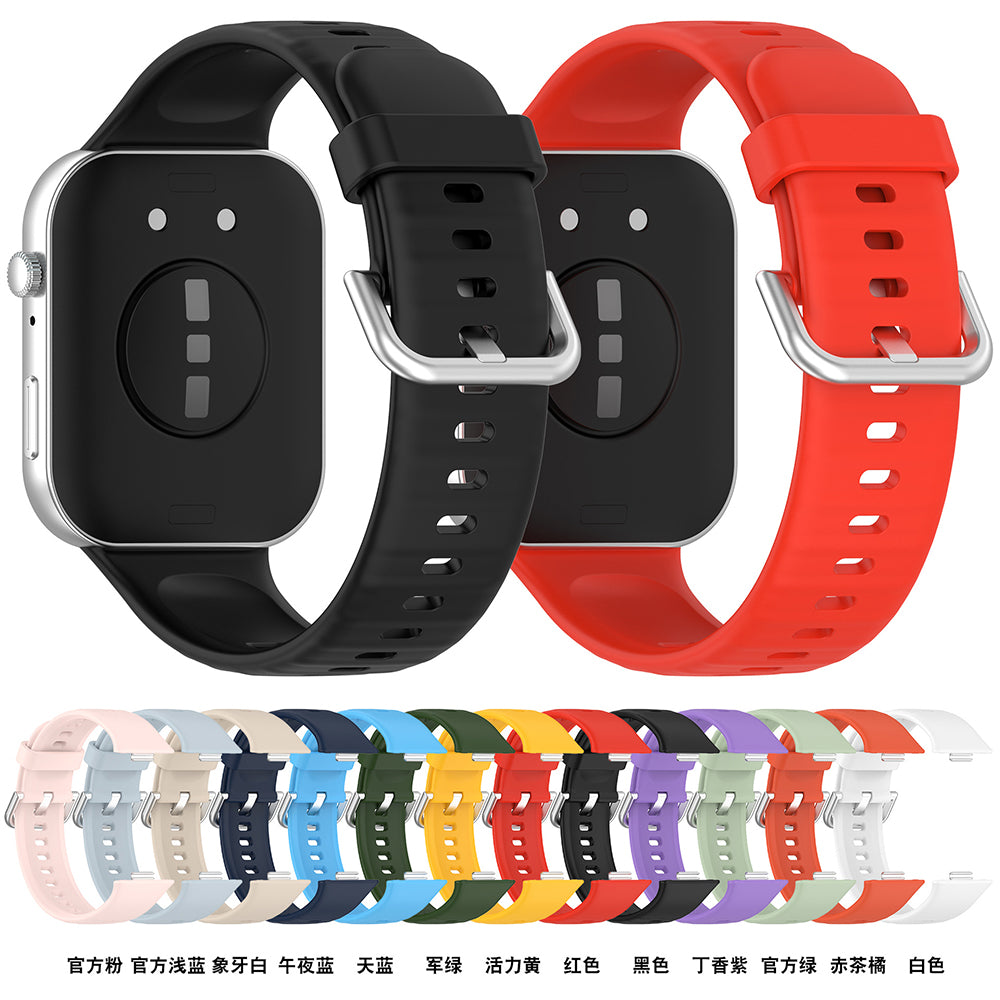 Correa Techsuit W061 para Huawei Watch Fit 4 Pro / Watch Fit 4 / Watch Fit 3, Azul Marino