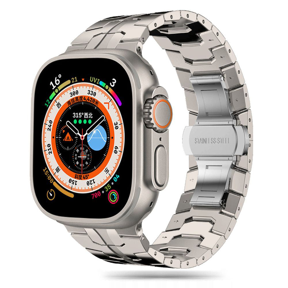 Correa Techsuit W063 para Apple Watch 49mm / 46mm / 45mm / 44mm / 42mm Series, Gris