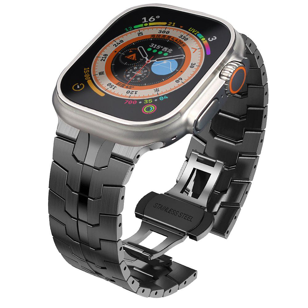 Correa Techsuit W063 para Apple Watch 49mm / 46mm / 45mm / 44mm / 42mm Series, Gris
