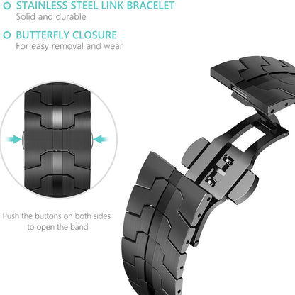 Correa Techsuit W063 para Apple Watch 49mm / 46mm / 45mm / 44mm / 42mm Series, Naranja