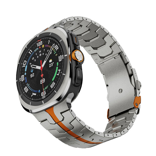 Correa Techsuit W063 para Samsung Galaxy Watch Ultra, Naranja