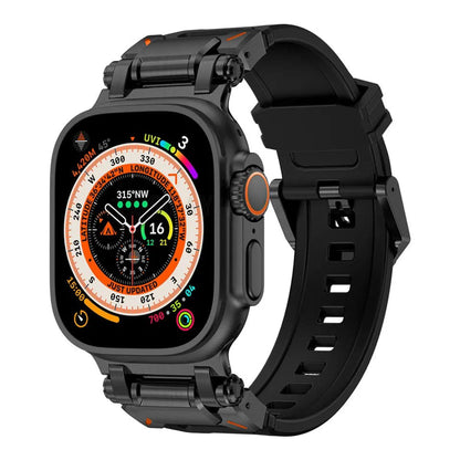 Correa Techsuit W064 para Apple Watch Series 49mm / 46mm / 45mm / 44mm / 42mm, Negra