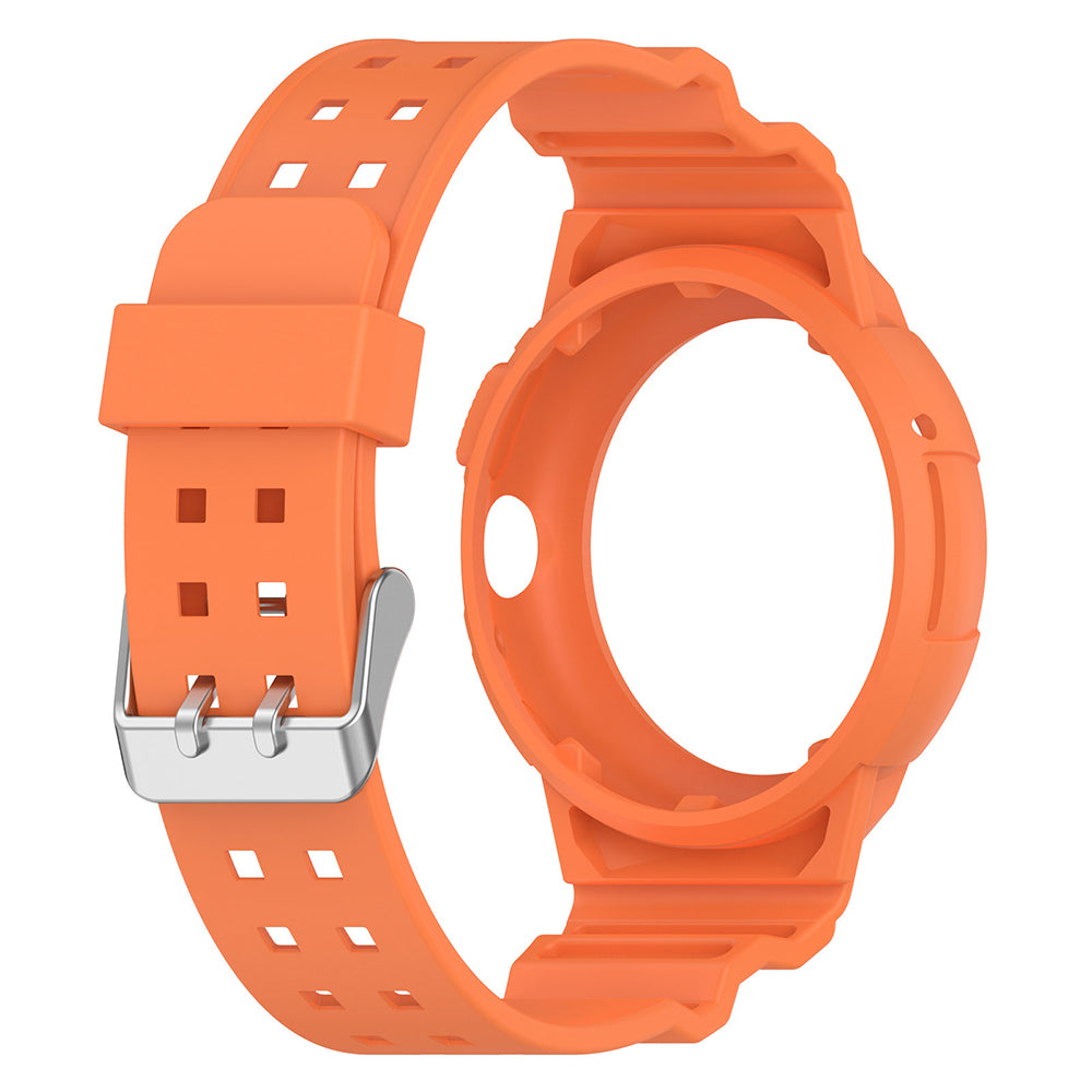 Correa Techsuit W065 para Google Pixel Watch 3 41mm / Watch 2 / Watch, Naranja.