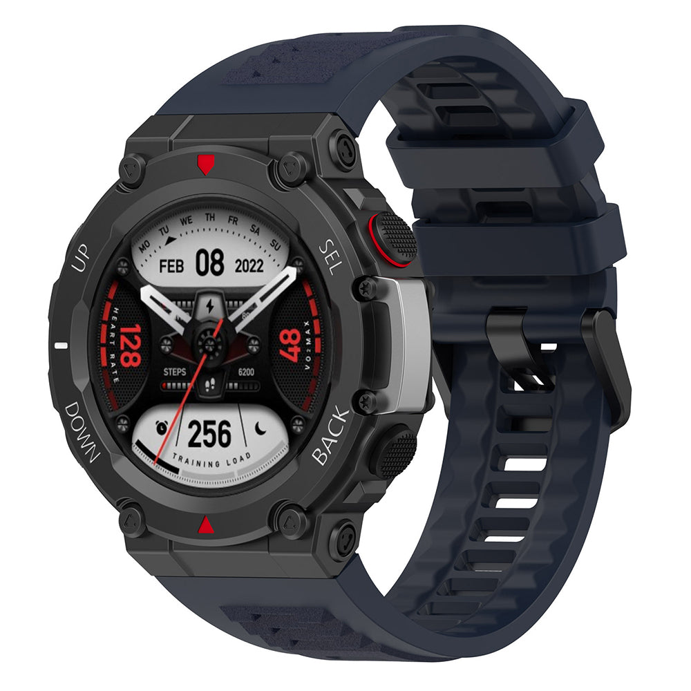 Correa Techsuit W067 para Amazfit T-Rex 2, Azul Marino