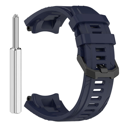 Correa Techsuit W067 para Amazfit T-Rex 3, Azul Marino