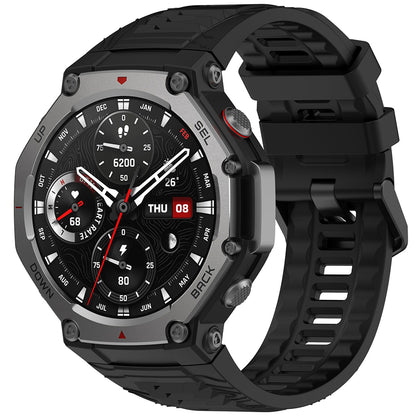 Correa Techsuit W067 para Amazfit T-Rex 3, Negra