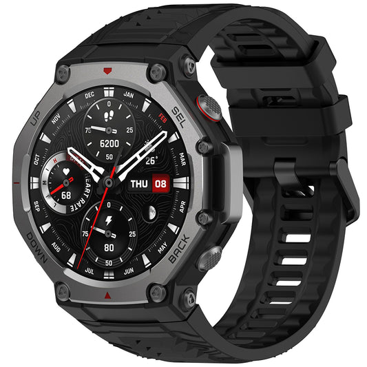 Correa Techsuit W067 para Amazfit T-Rex 3, Negra