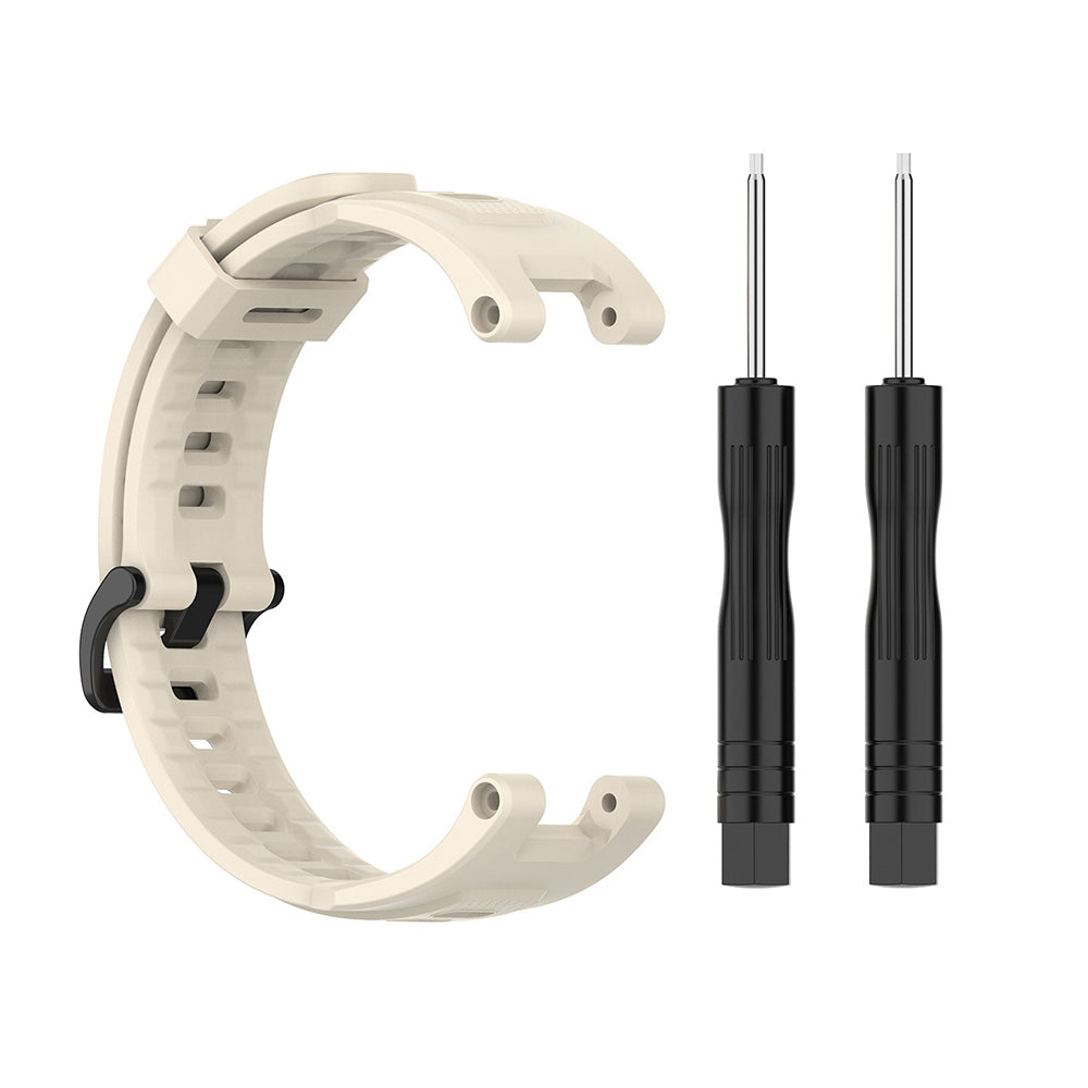 Correa Techsuit W067 para Amazfit T-Rex Pro / T-Rex, Crema
