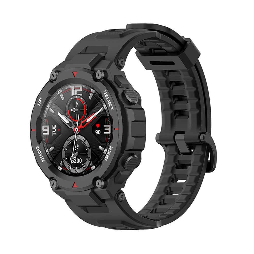 Correa Techsuit W067 para Amazfit T-Rex Pro / T-Rex, Negra