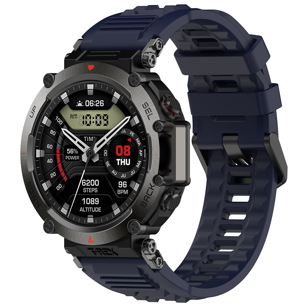 Correa Techsuit W067 para Amazfit T-Rex Ultra, Azul Marino