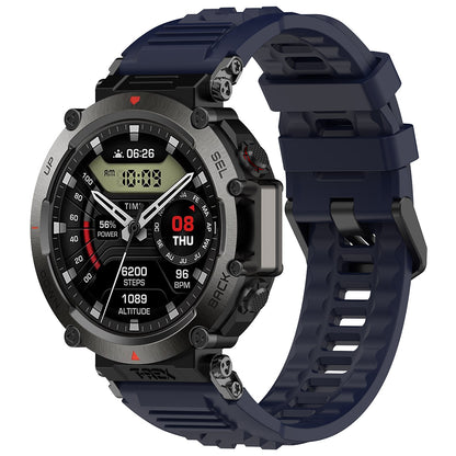 Correa Techsuit W067 para Amazfit T-Rex Ultra, Azul Marino