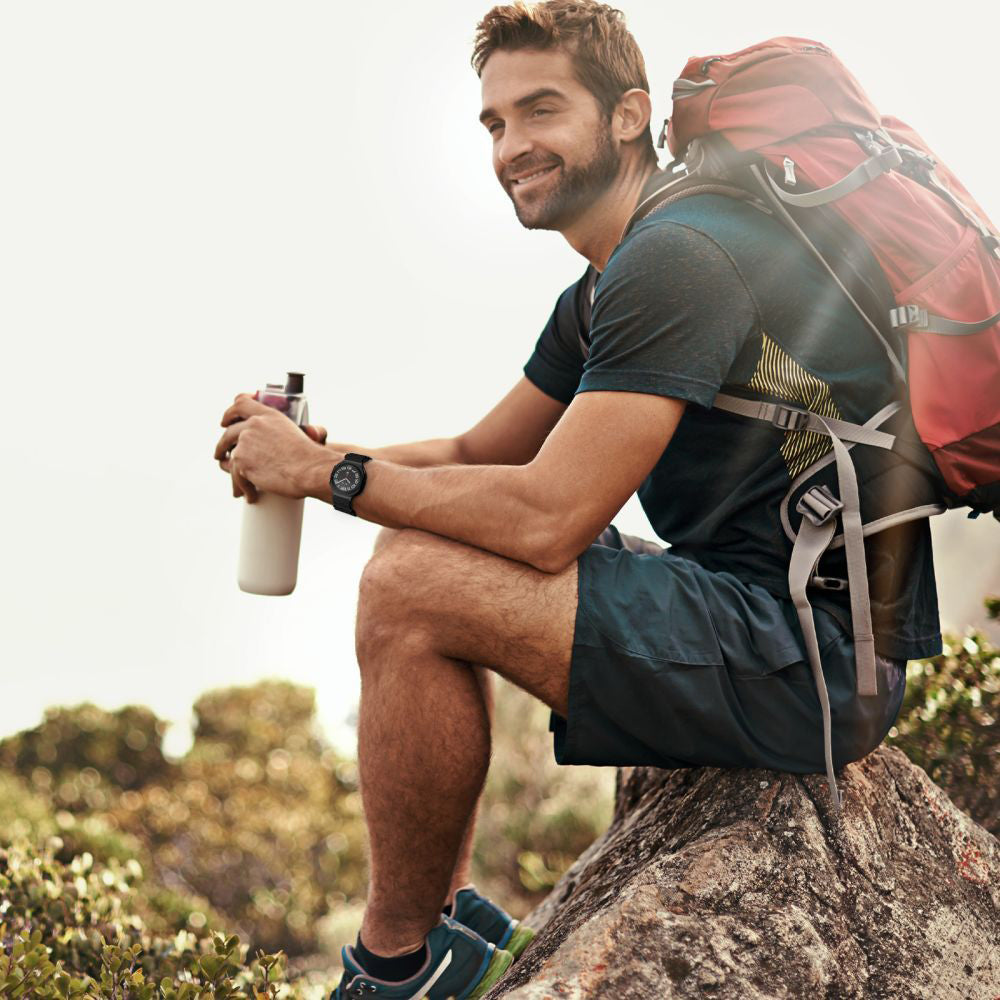 Correa Techsuit W068 para Samsung Galaxy Watch Ultra, Blanca Plateada