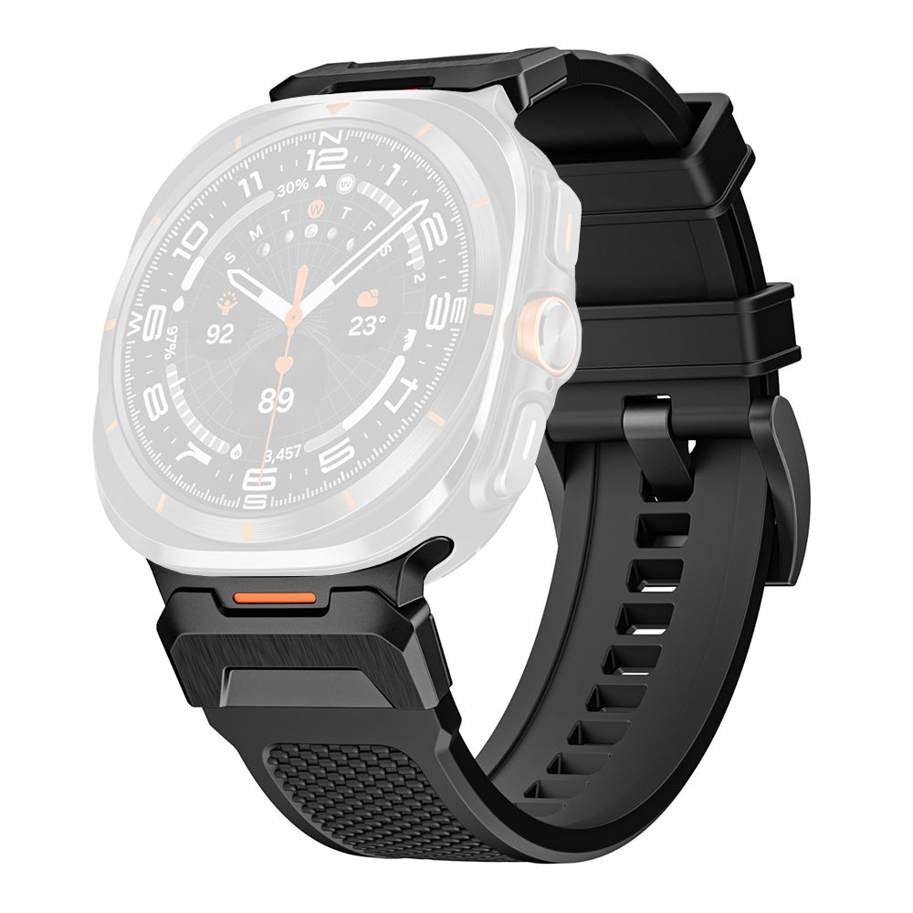 Correa Techsuit W068 para Samsung Galaxy Watch Ultra, Negra
