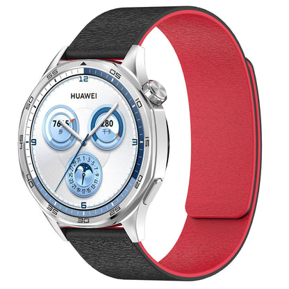 Correa Techsuit W074 para Samsung Galaxy Watch Series, 20mm, Negra Roja
