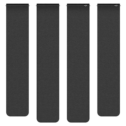 Correa Techsuit W074 para Samsung Galaxy Watch Series, 20mm, Negra Roja