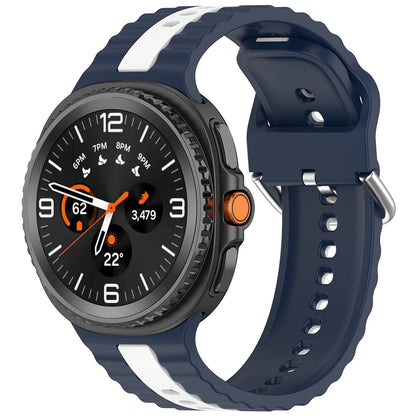 Correa Techsuit W078 para Samsung Galaxy Watch 8 Classic / Watch8 44mm / Watch 8 40mm, Azul Marino